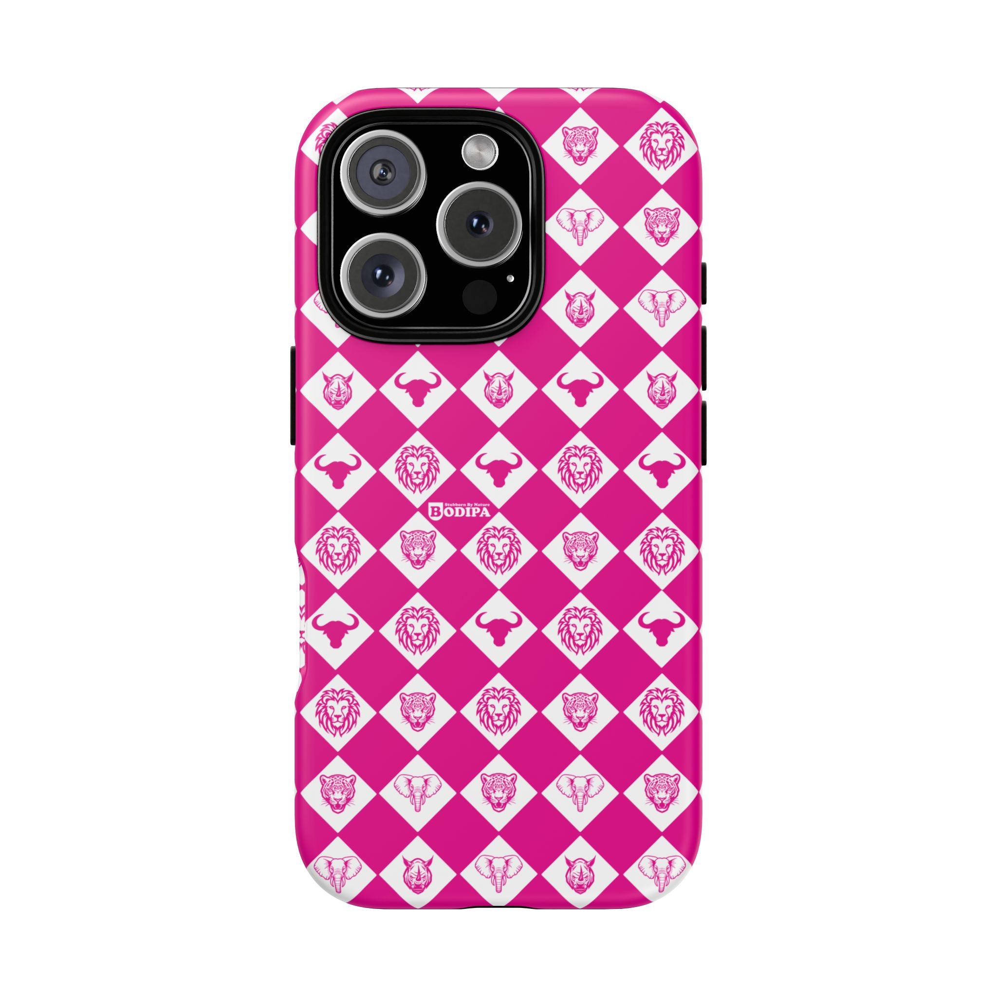 Pink Big Five Pattern Phone Case