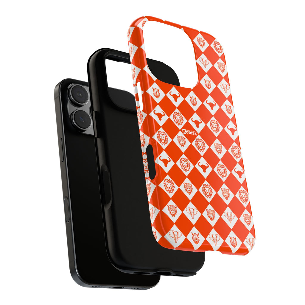 Orange Pattern Phone Case