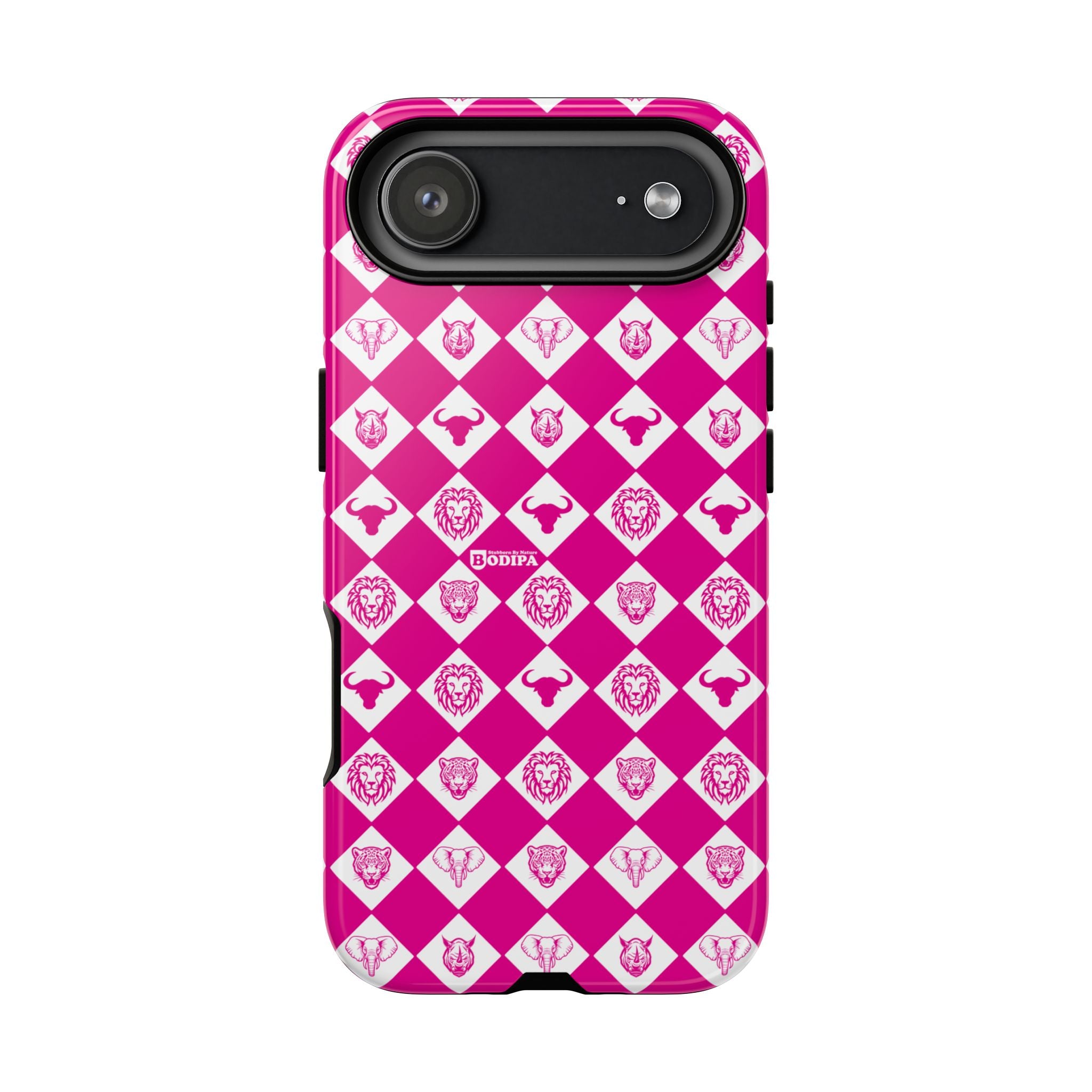 Pink Big Five Pattern Phone Case