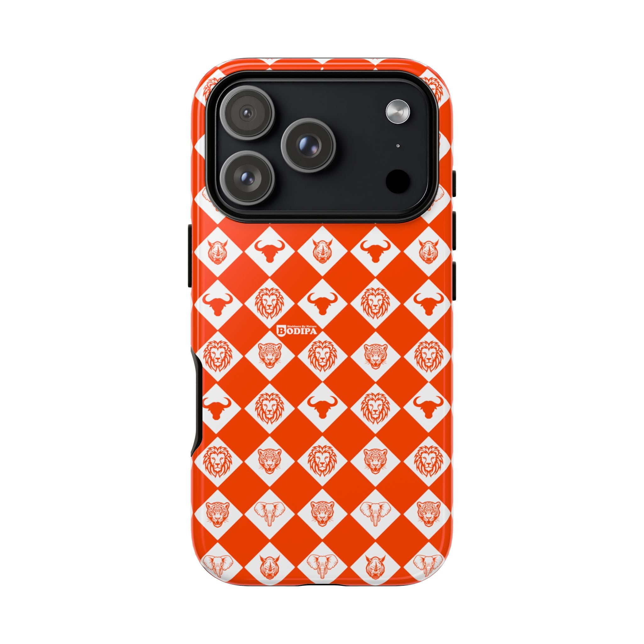 Orange Pattern Phone Case