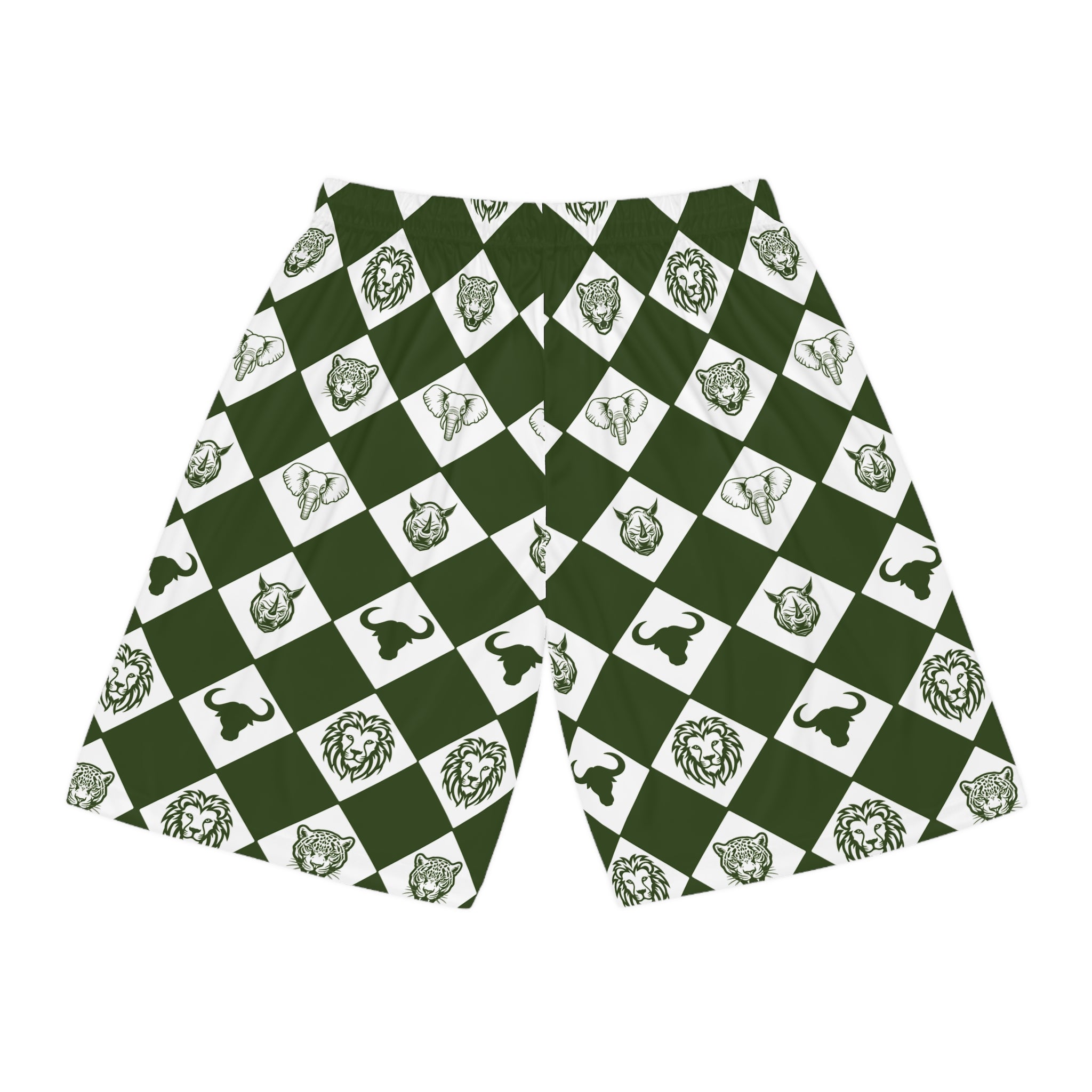 Green Big Five Shorts