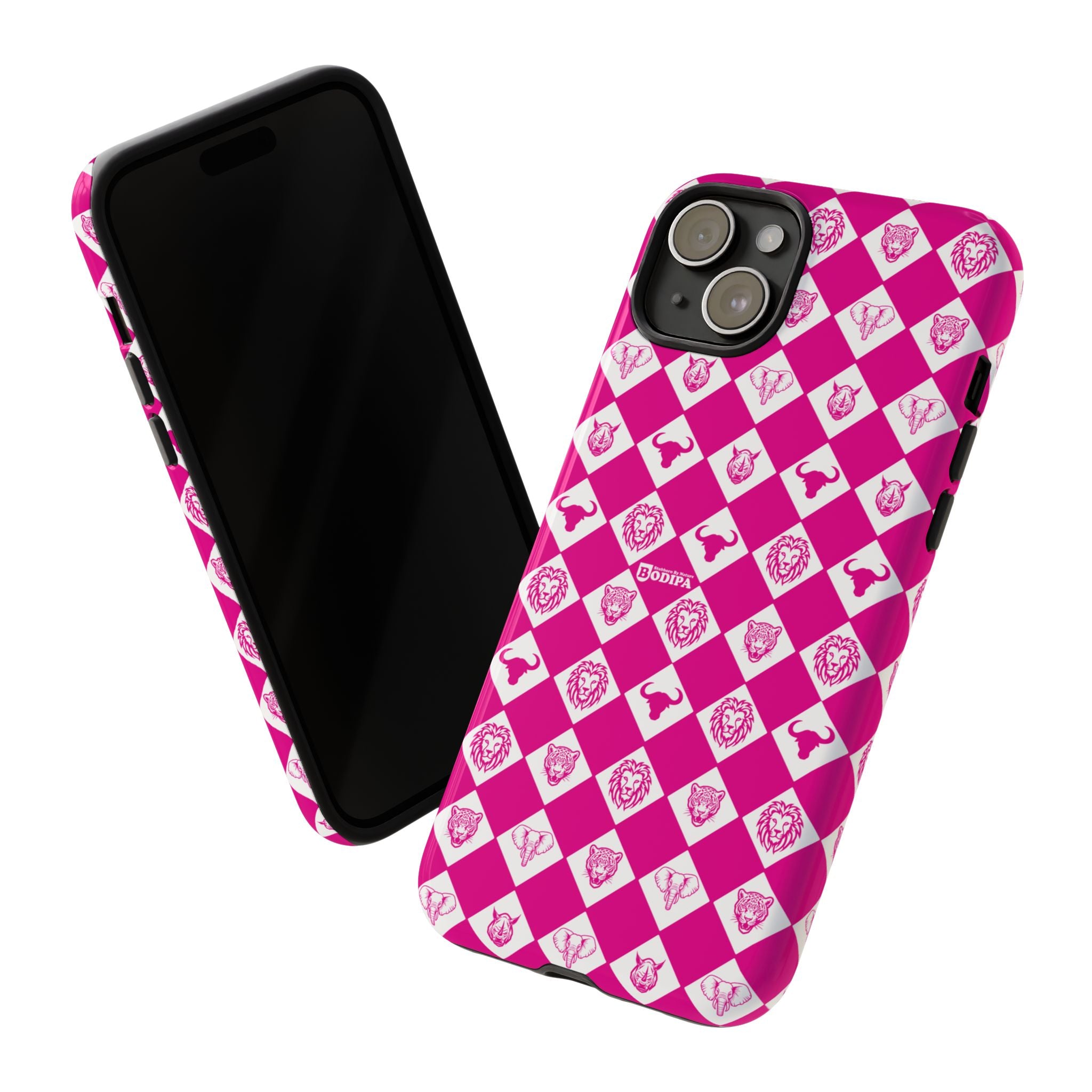 Pink Big Five Pattern Phone Case