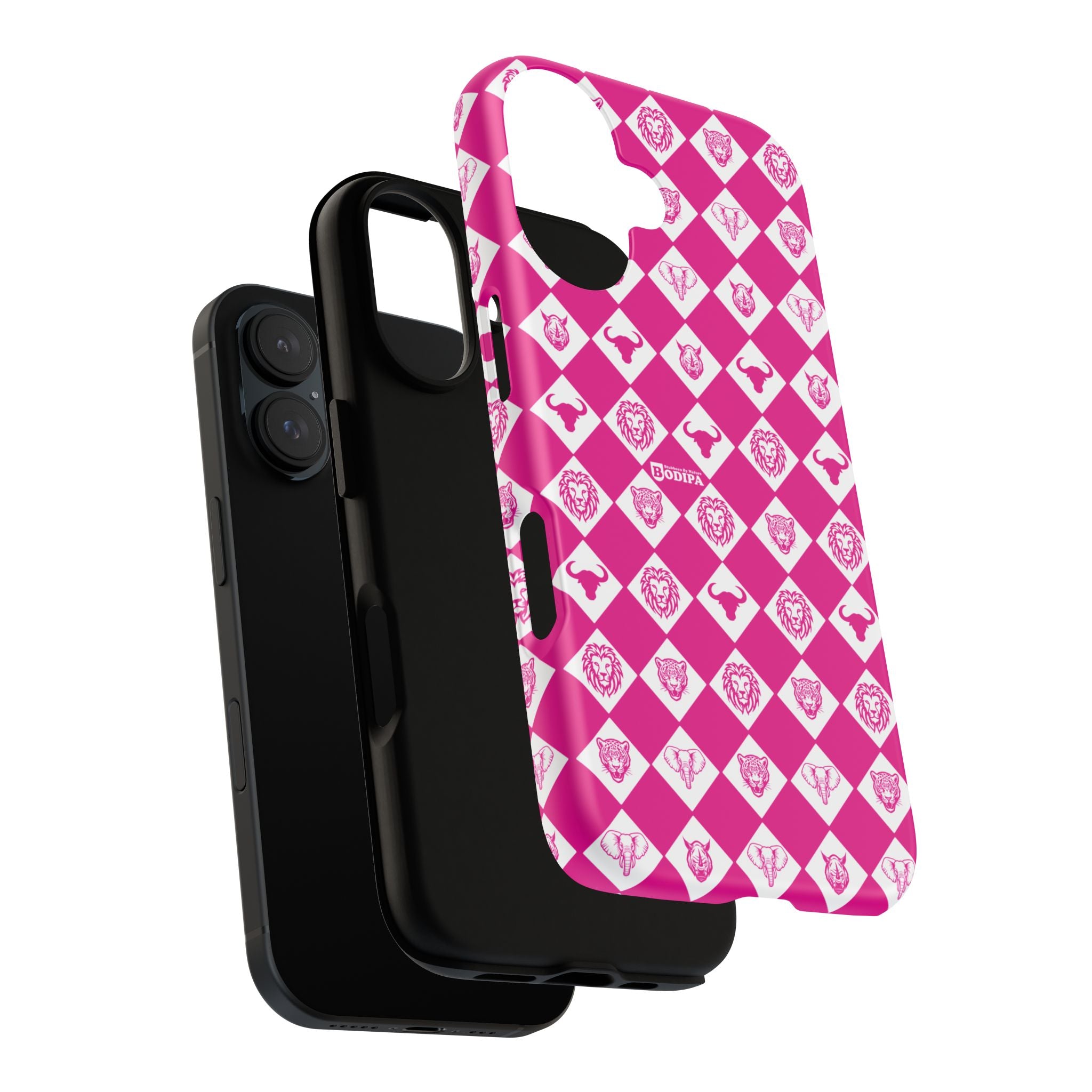Pink Big Five Pattern Phone Case