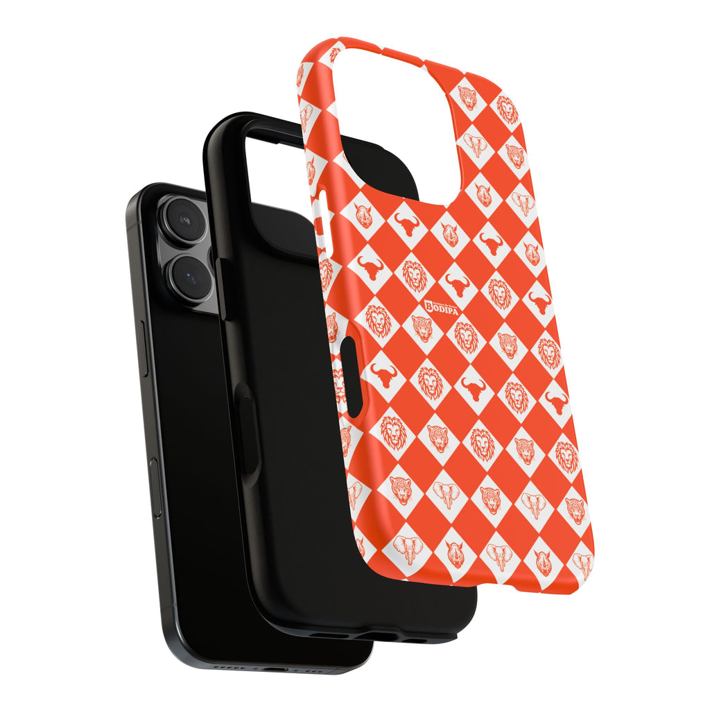 Orange Pattern Phone Case