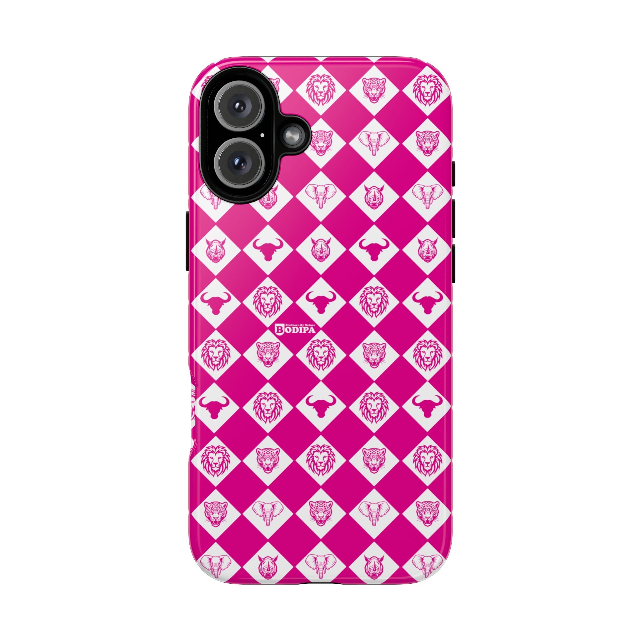 Pink Big Five Pattern Phone Case