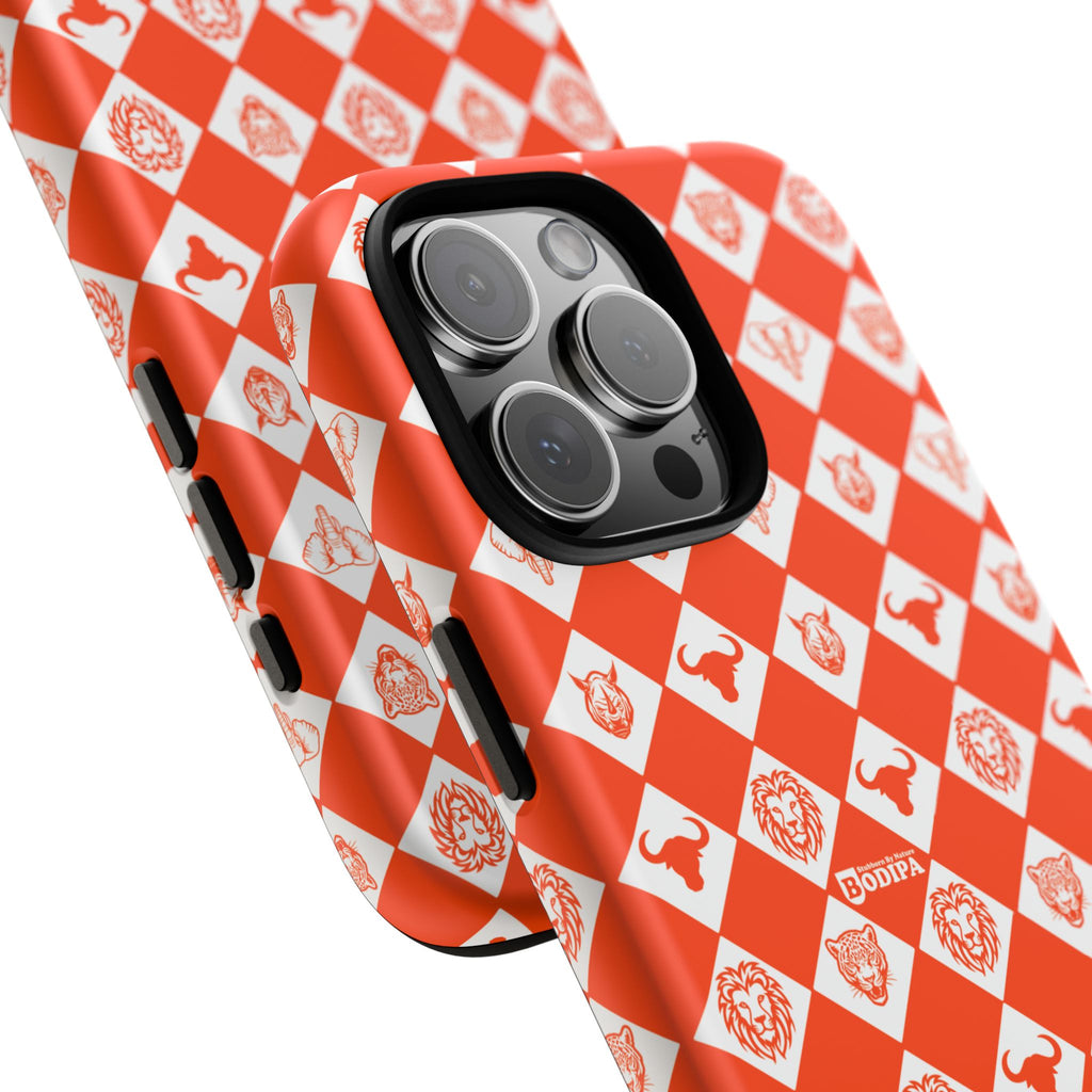 Orange Pattern Phone Case