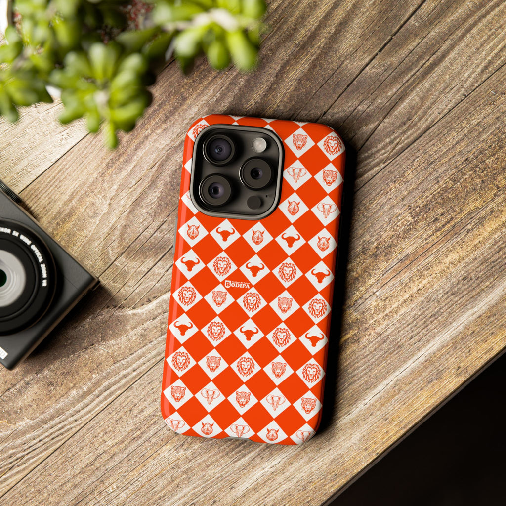 Orange Pattern Phone Case