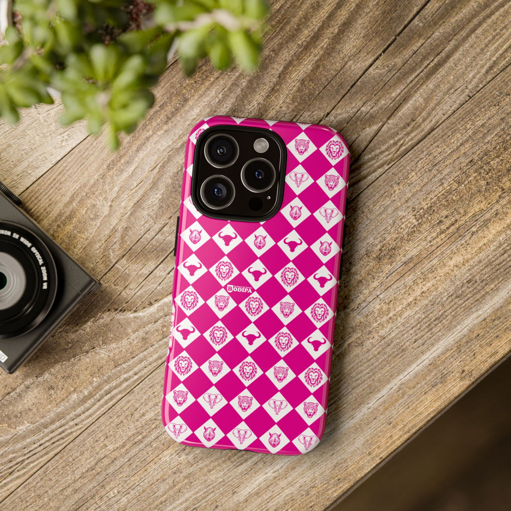 Pink Big Five Pattern Phone Case
