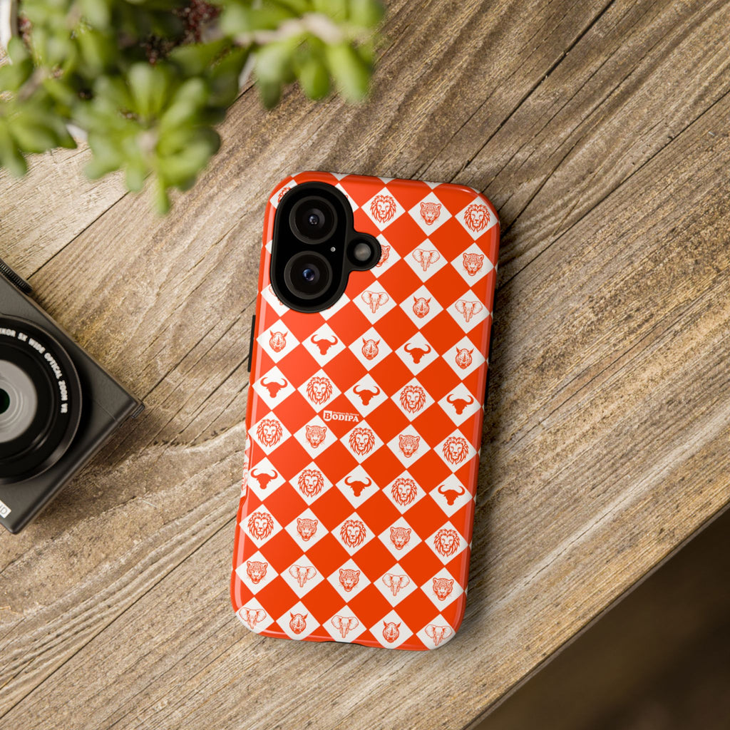 Orange Pattern Phone Case