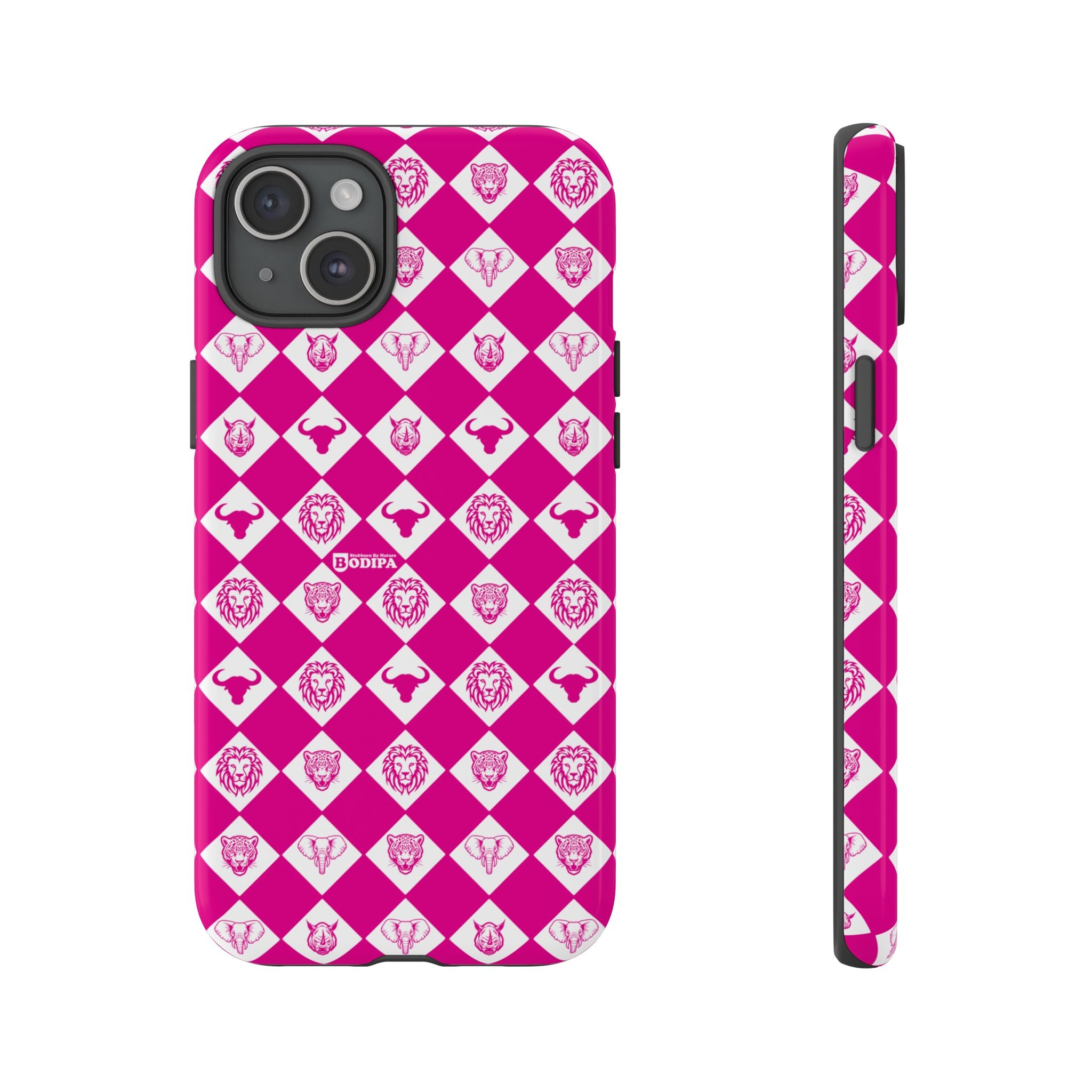 Pink Big Five Pattern Phone Case