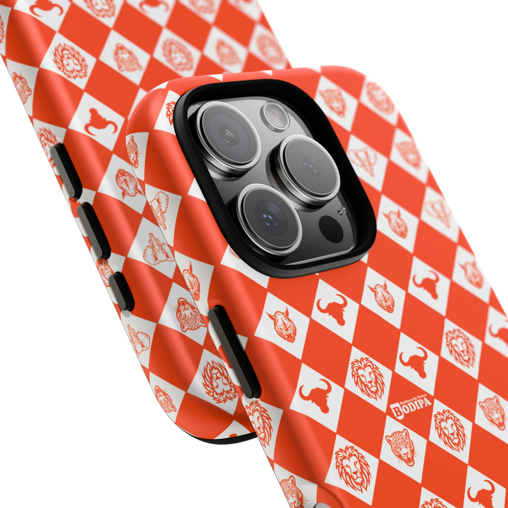 Orange Pattern Phone Case