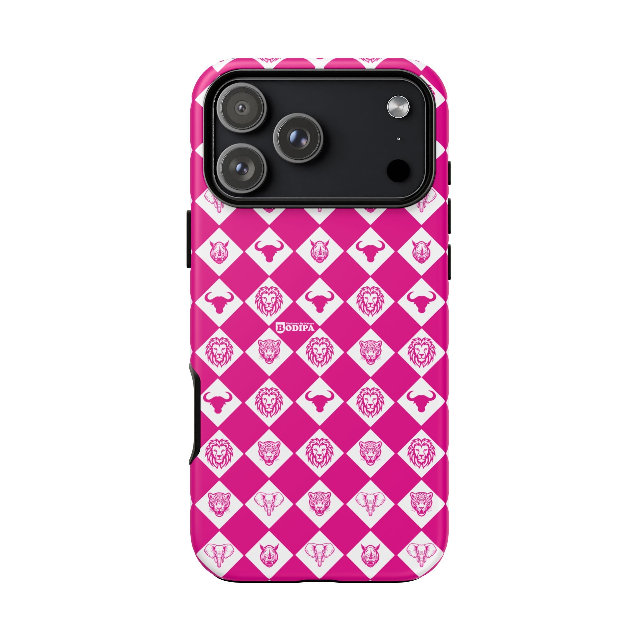 Pink Big Five Pattern Phone Case