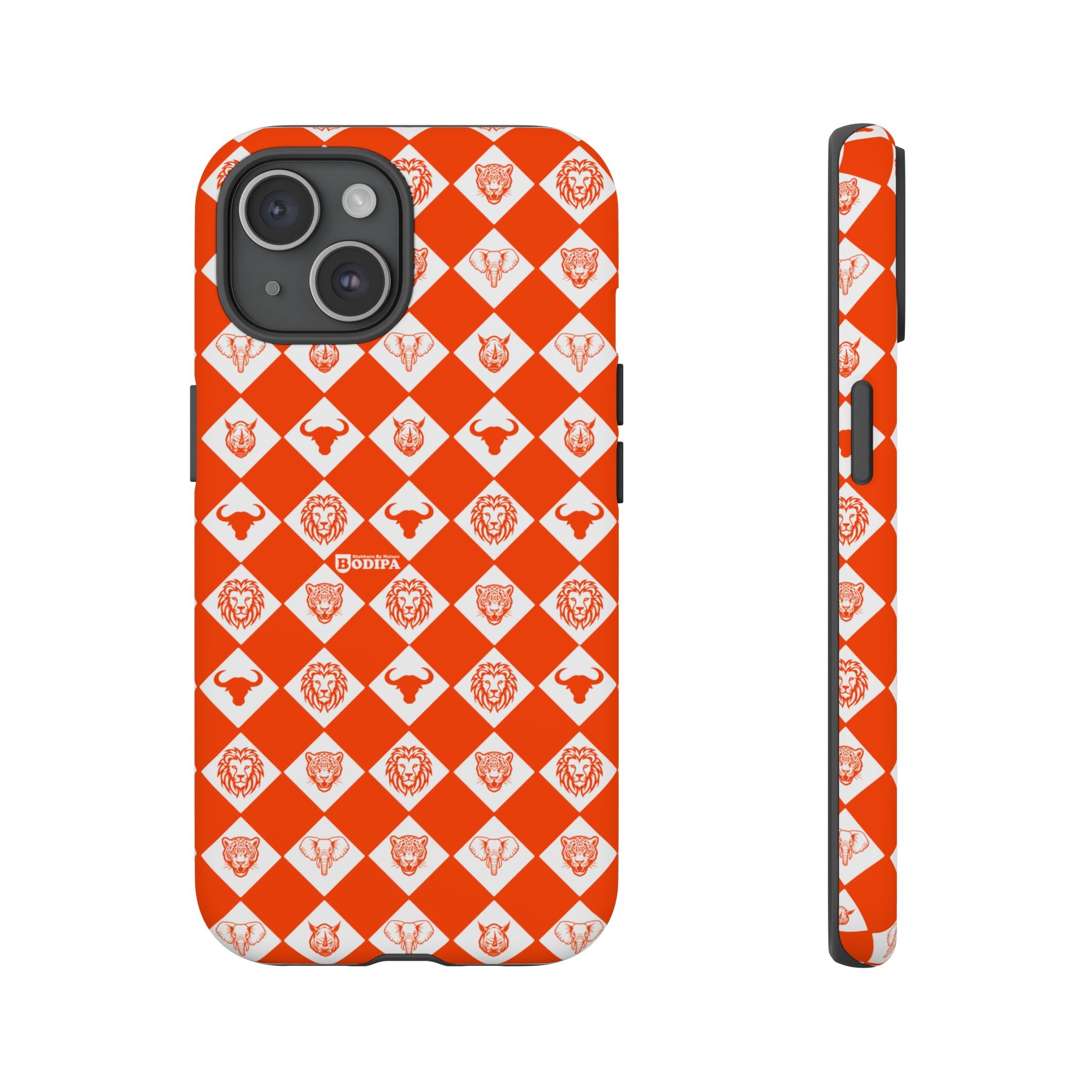 Orange Pattern Phone Case