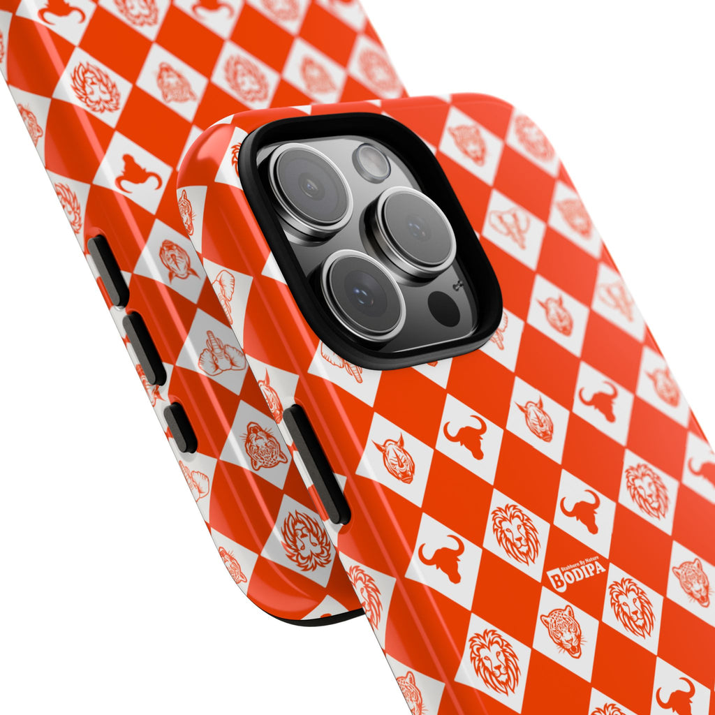 Orange Pattern Phone Case