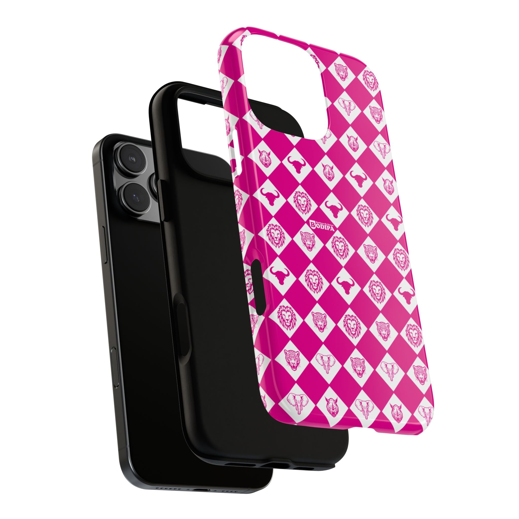 Pink Big Five Pattern Phone Case