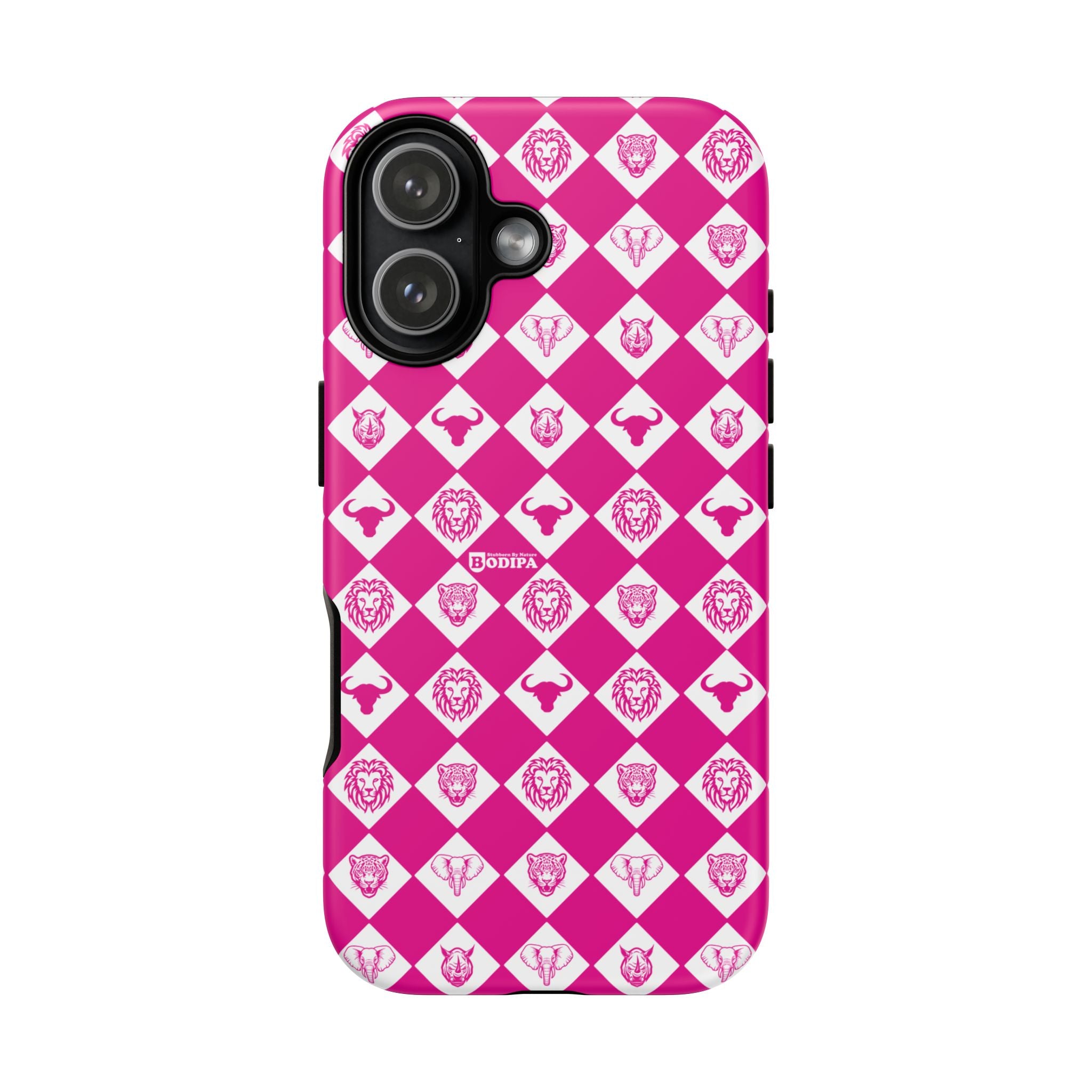 Pink Big Five Pattern Phone Case