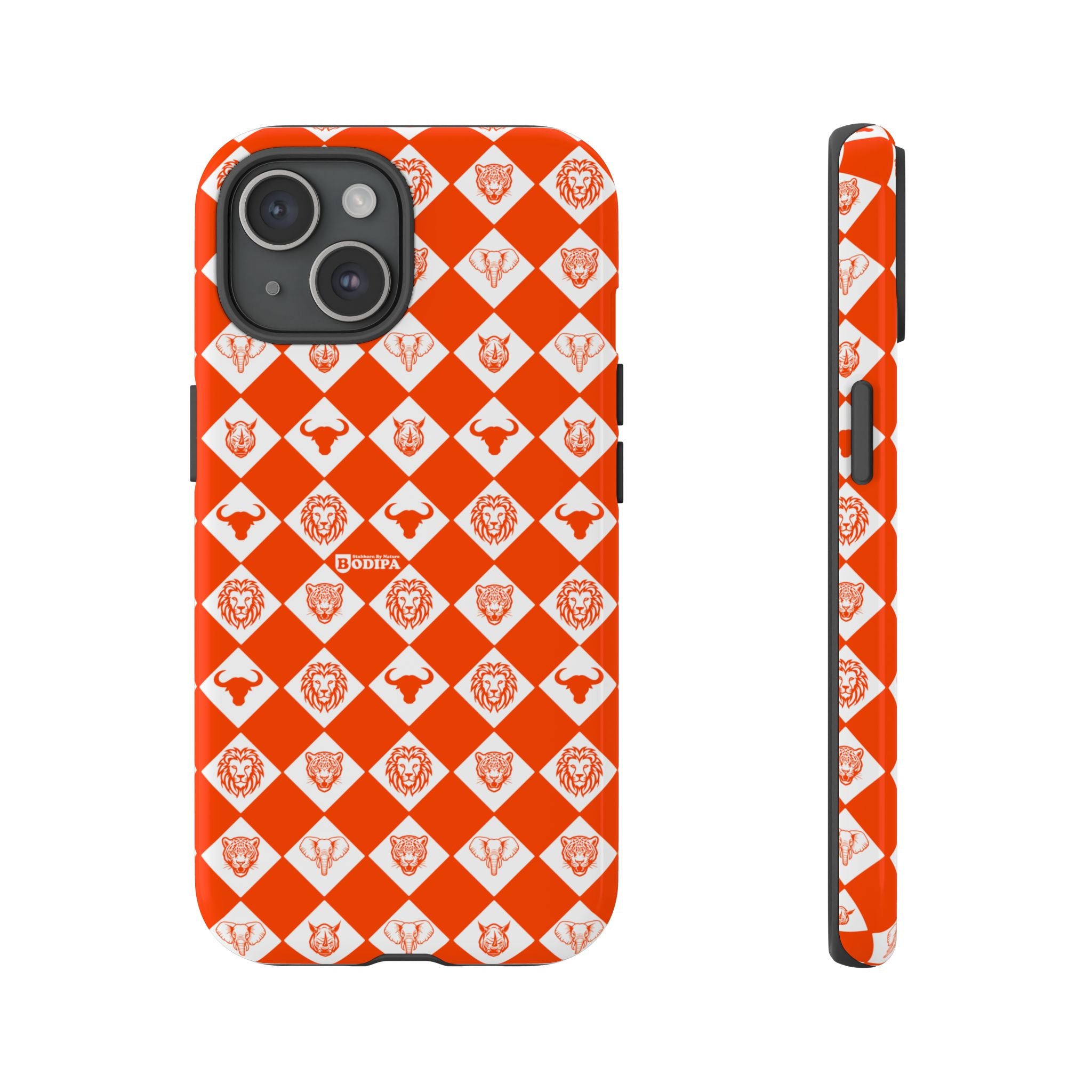 Orange Pattern Phone Case