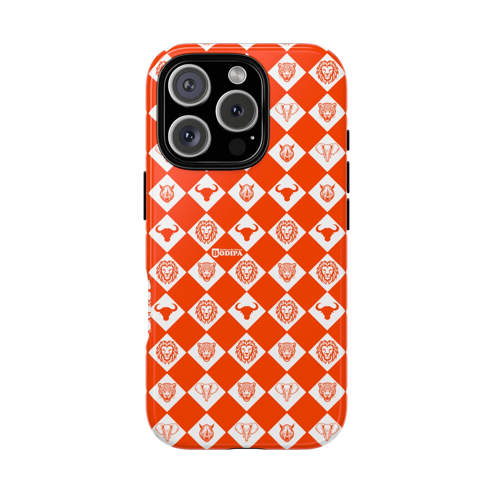 Orange Pattern Phone Case