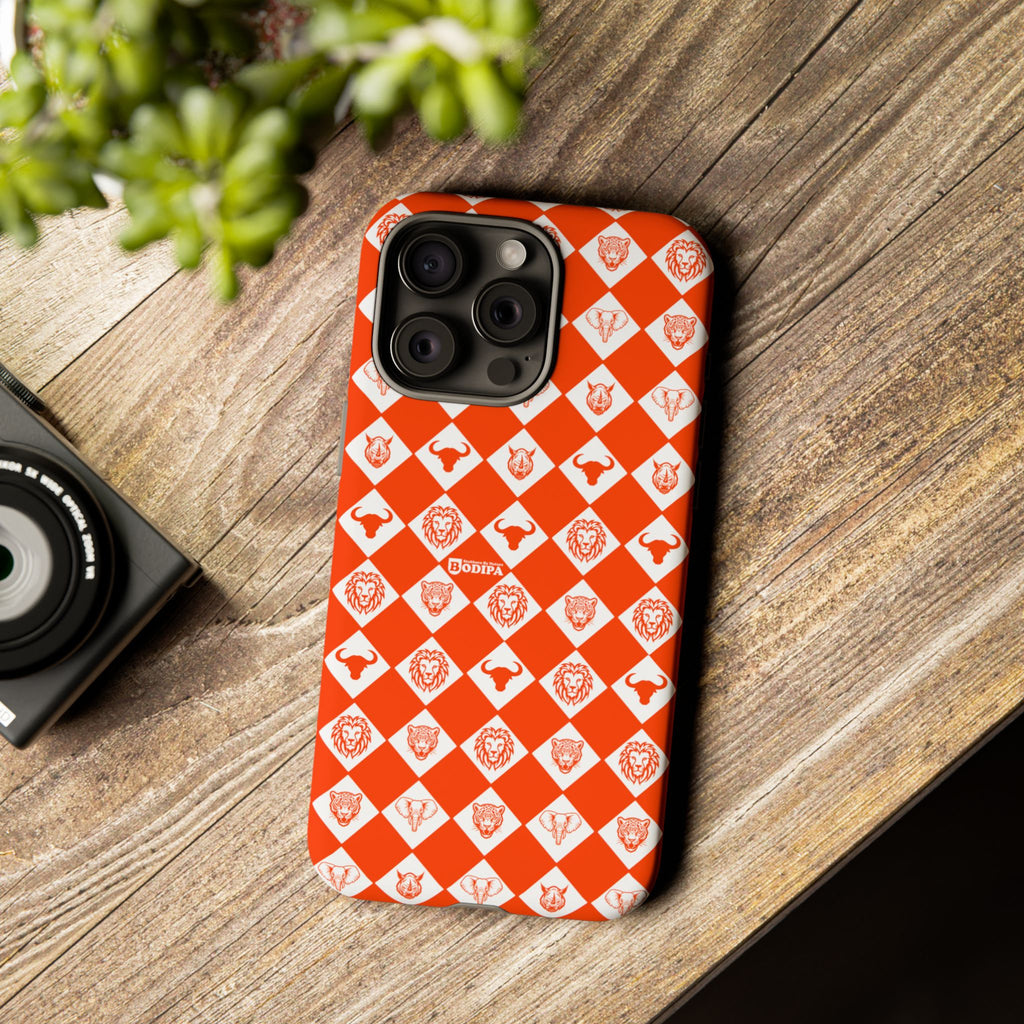 Orange Pattern Phone Case