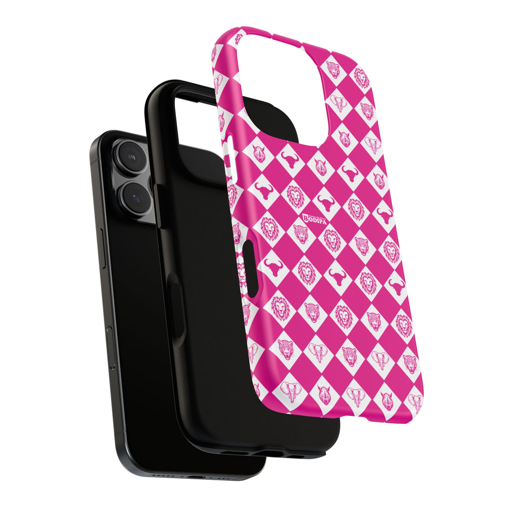 Pink Big Five Pattern Phone Case