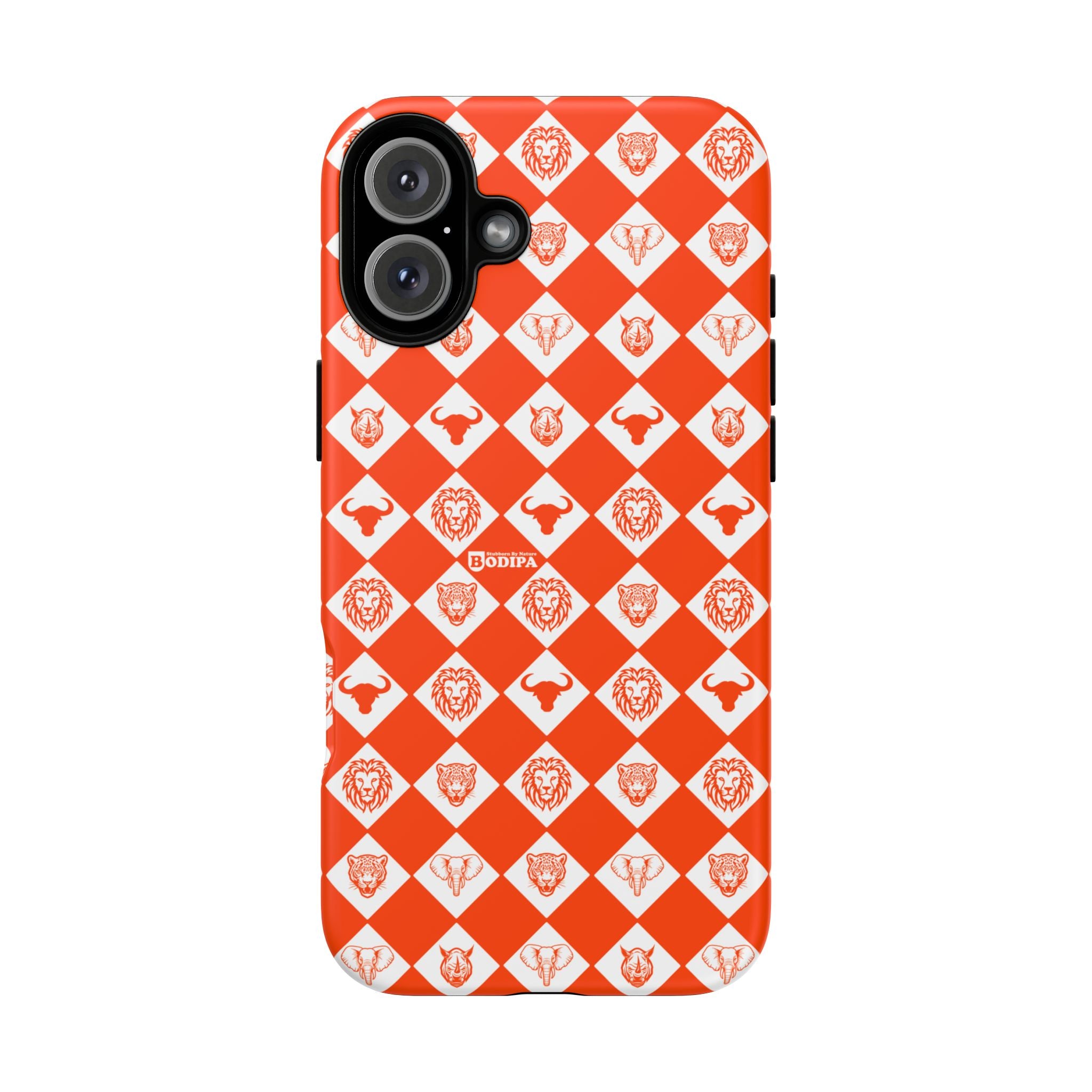 Orange Pattern Phone Case