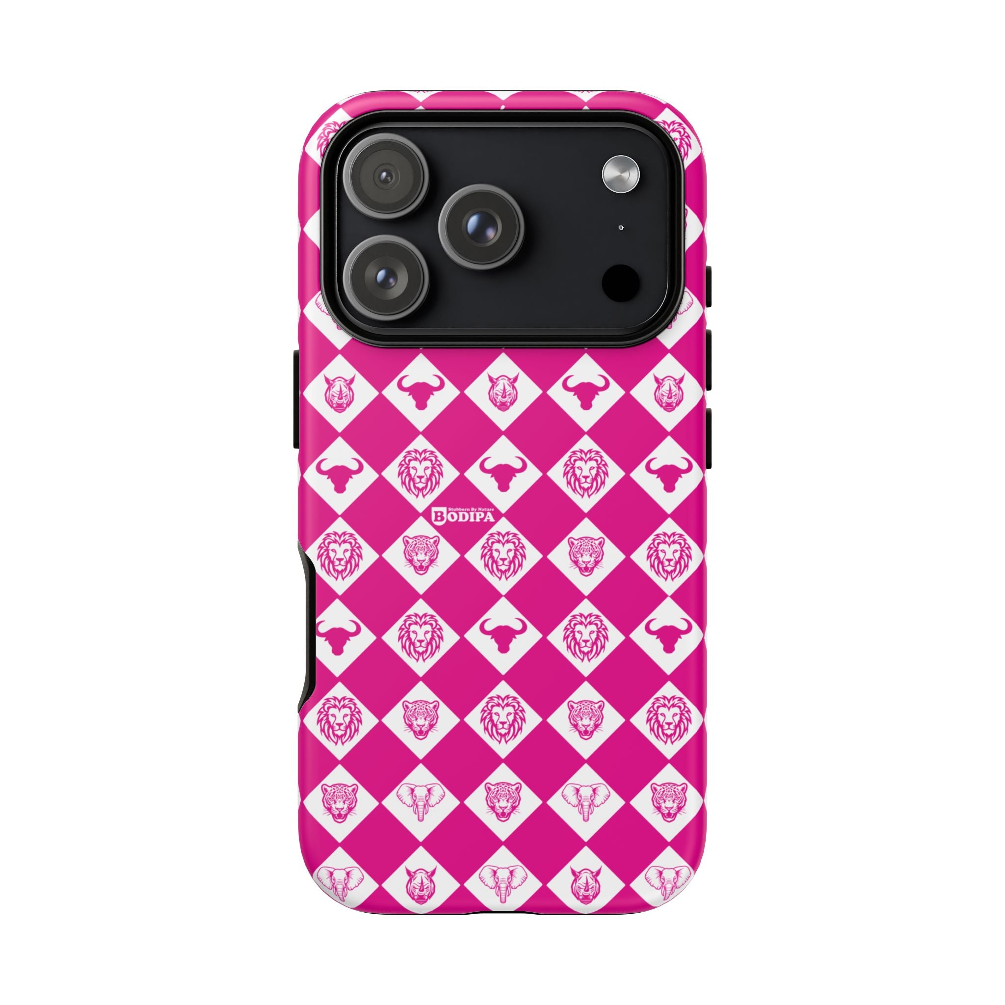 Pink Big Five Pattern Phone Case