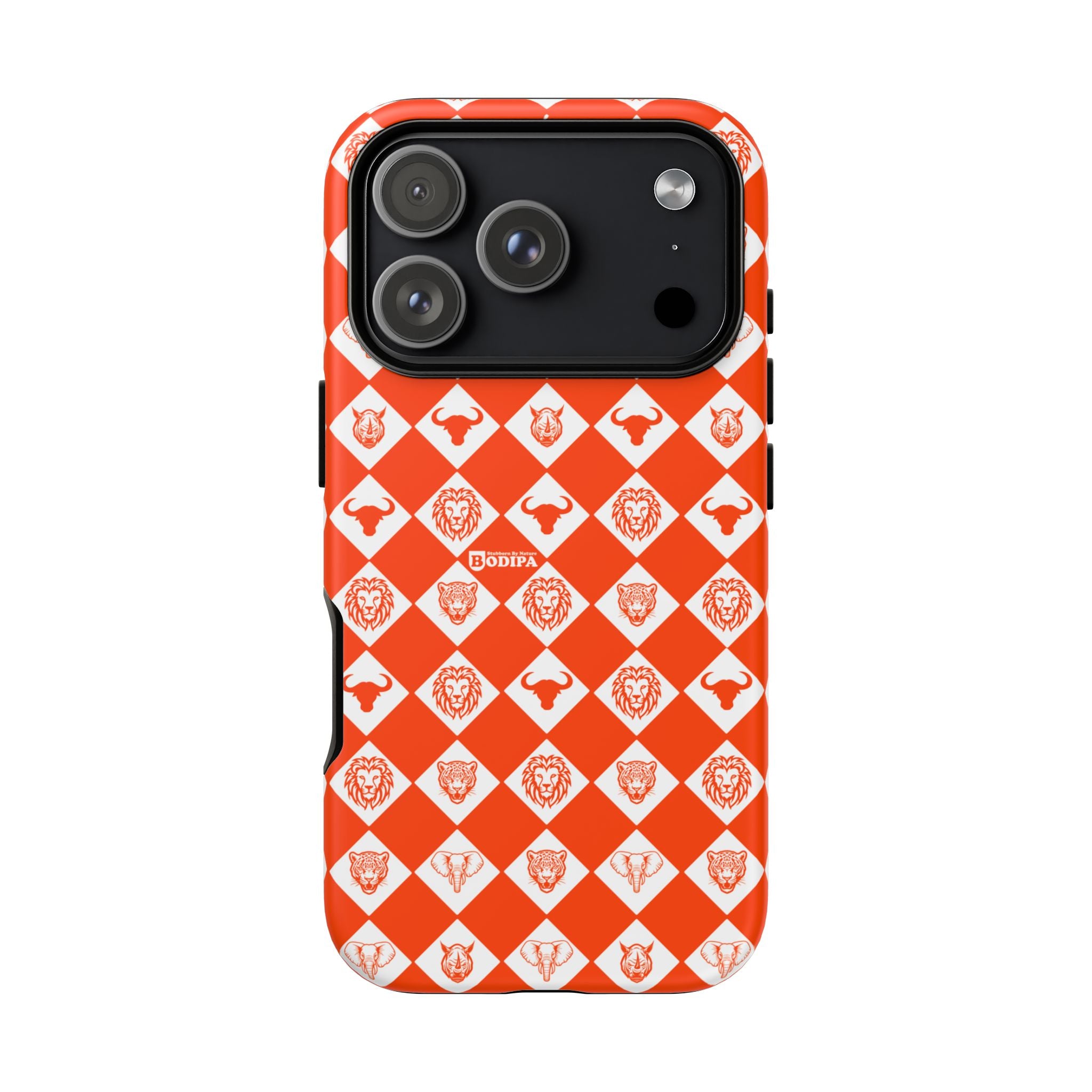 Orange Pattern Phone Case