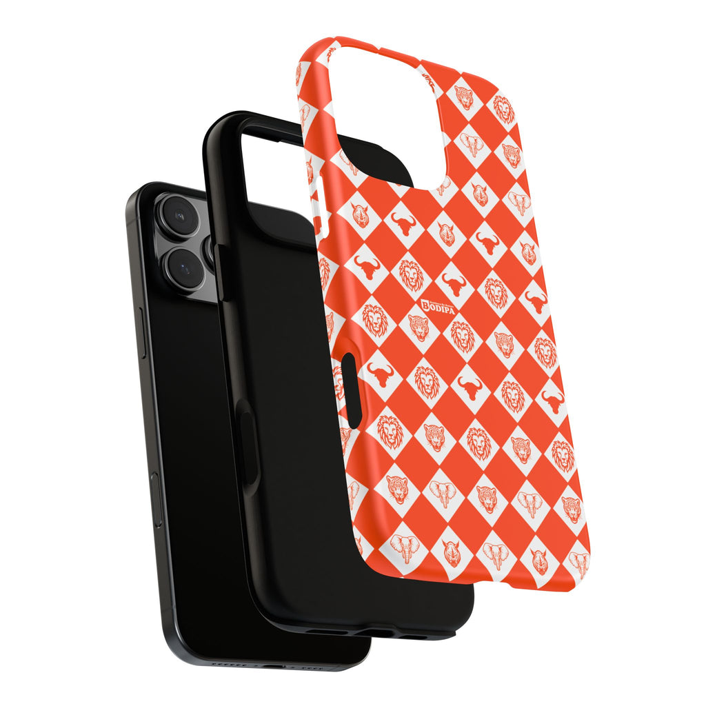 Orange Pattern Phone Case