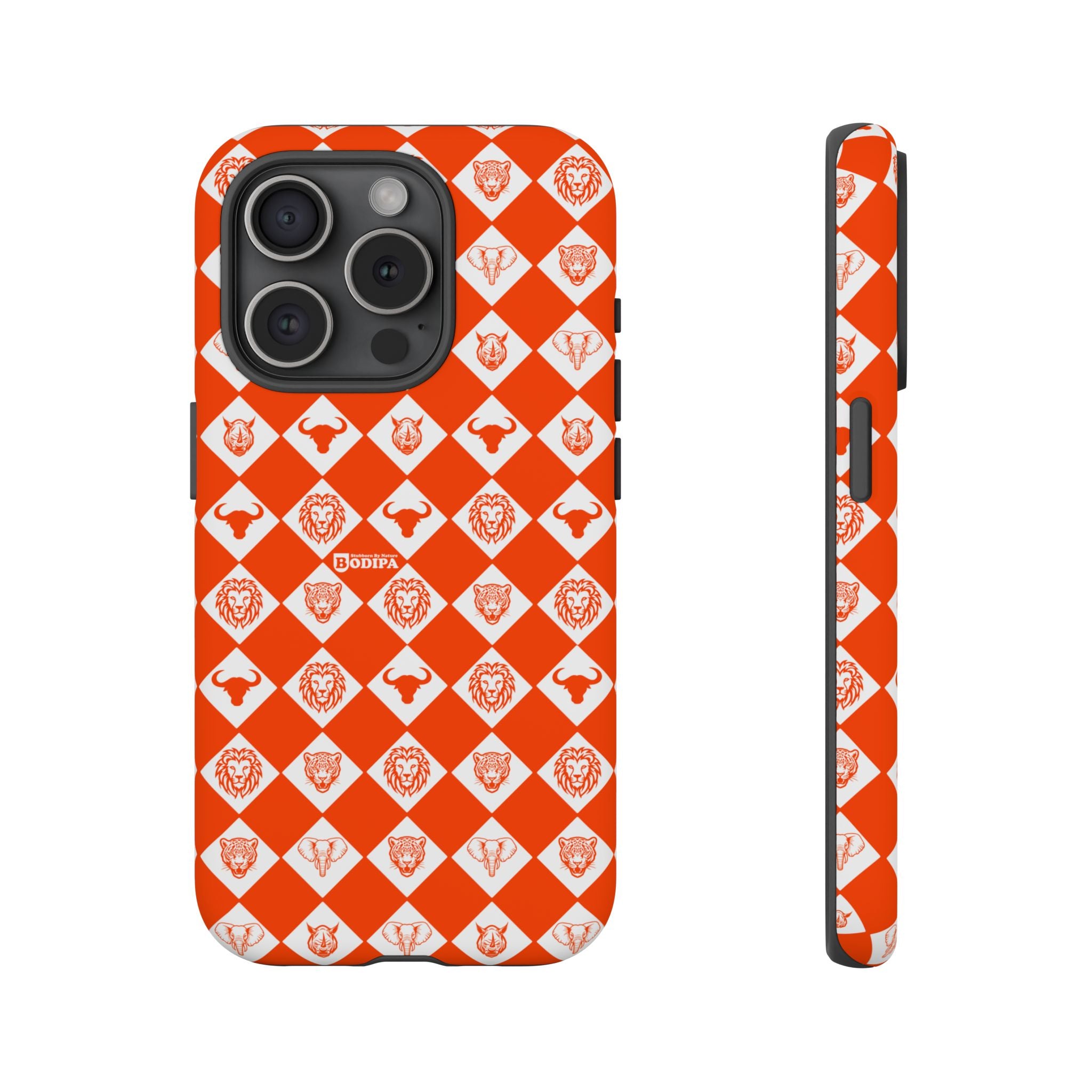Orange Pattern Phone Case