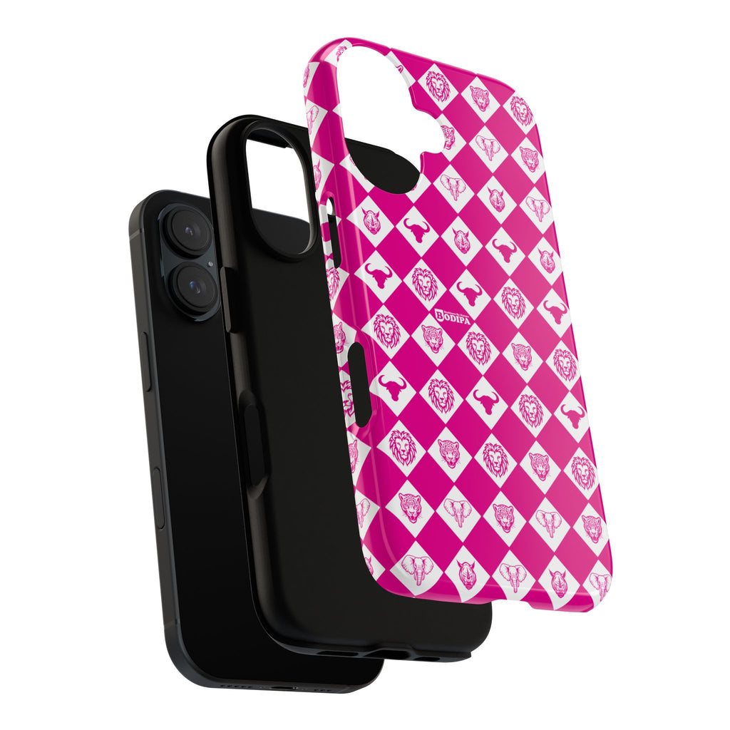 Pink Big Five Pattern Phone Case